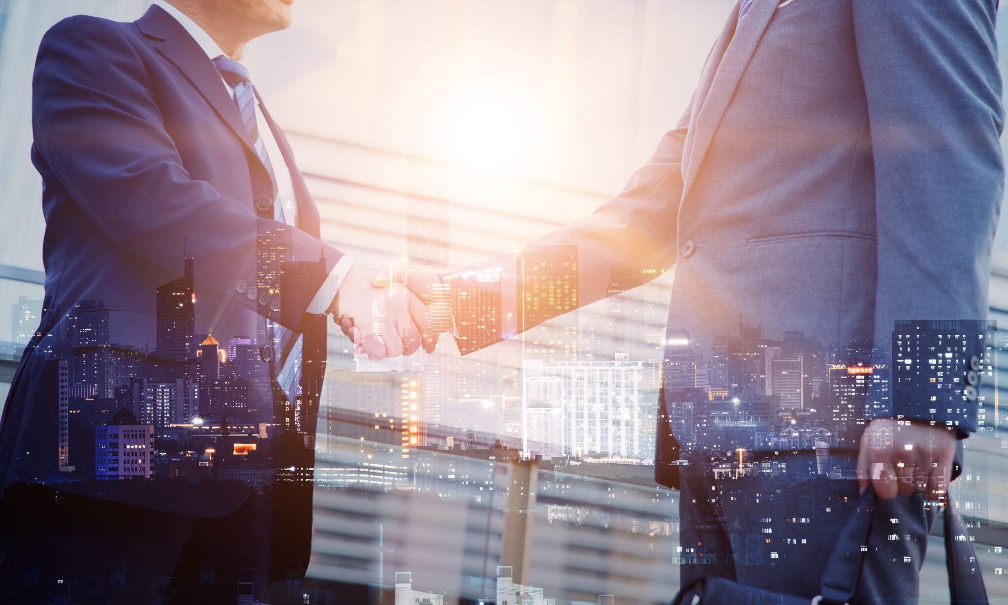 recruitment concept hiring new talented international company business people shaking hands