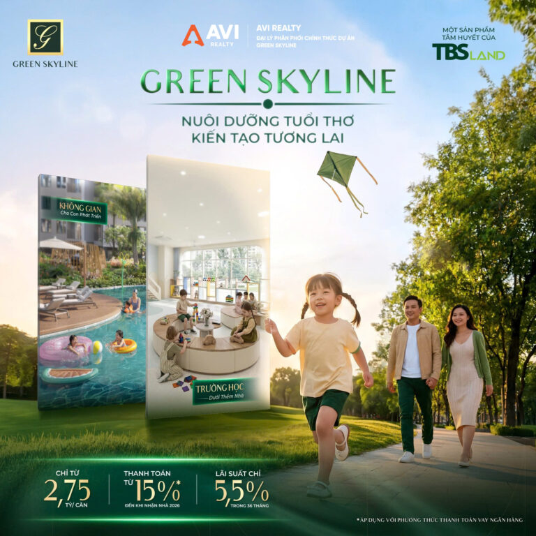 Giá trị thực tại Green Skyline