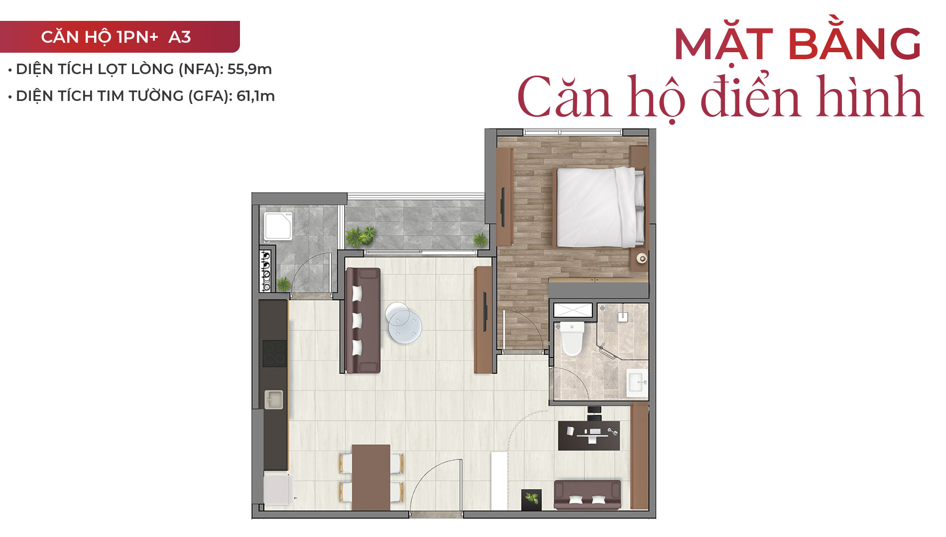 Hình setia edeniea layout căn-1PN-A3