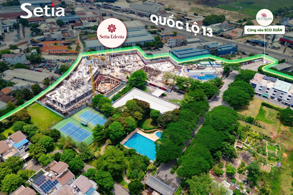 hình dự án setia edenia10